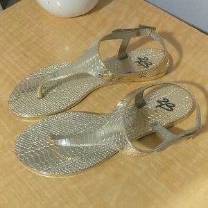 Gold Sandals